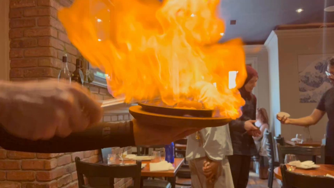 Aroma Meze - saganaki - Tapas Bars Near Me - Ottawa, Ontario