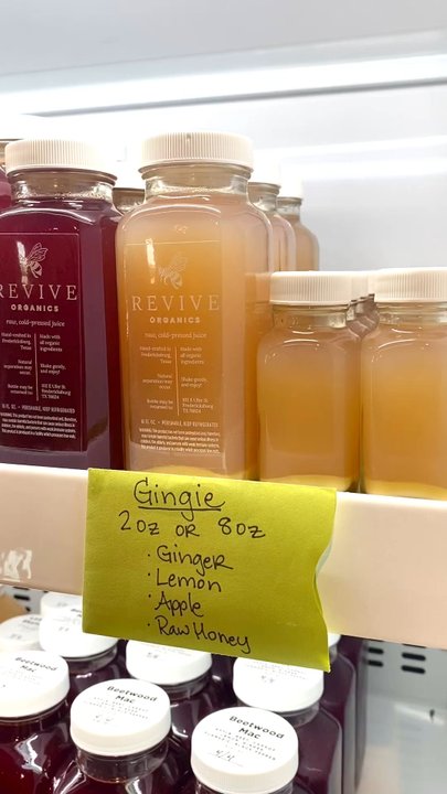 Revive Organics - Juice Options - Juice Bars & Smoothies Near Me - Fredericksburg, Texas