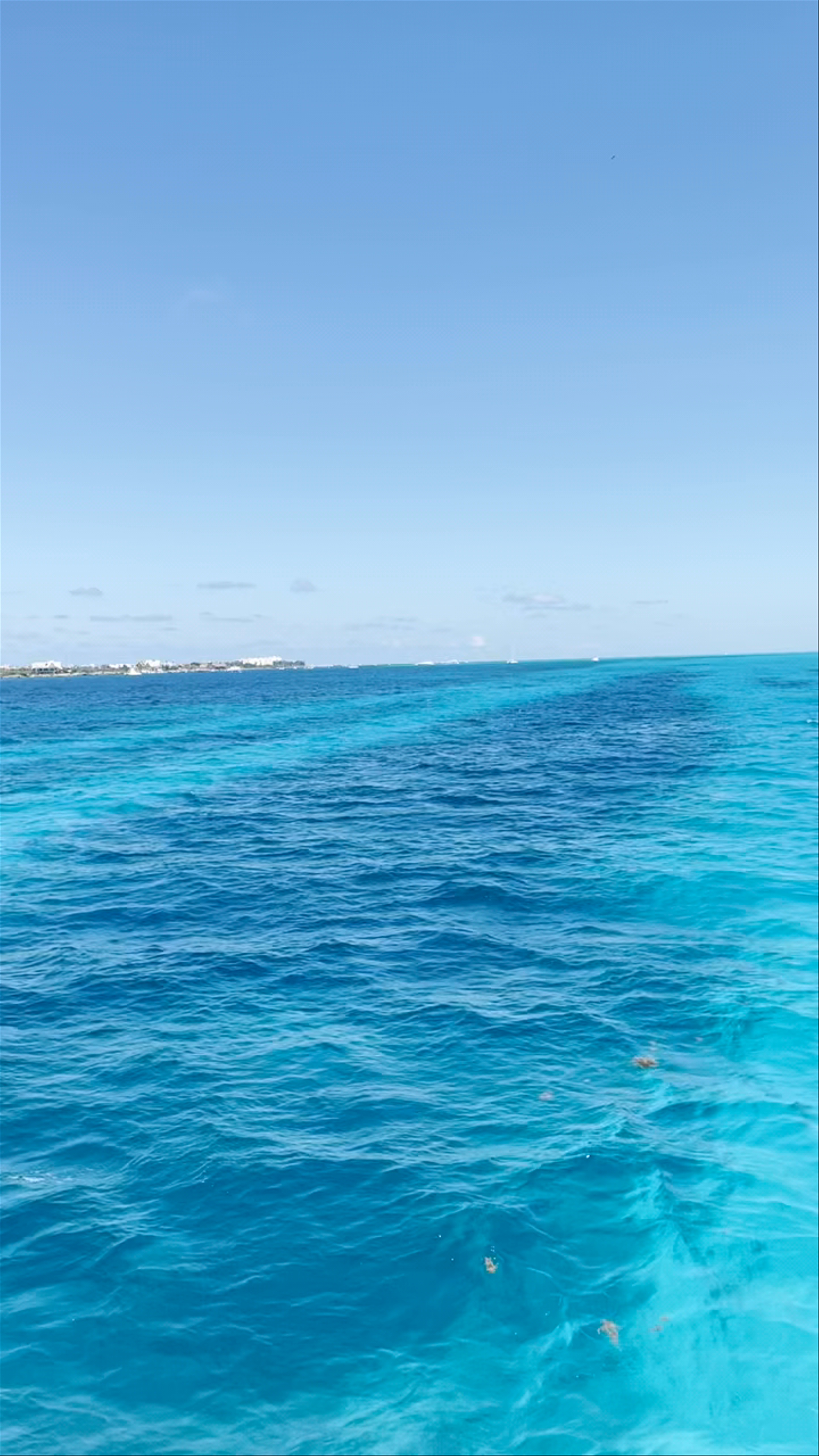 Ferry Ride to Isla Mujeres: Crystal Clear Caribbean Waters from Cancún