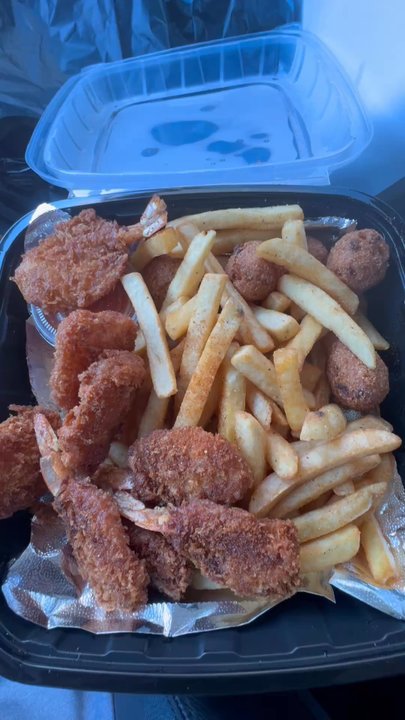 Capt. Jim’s Crabs & Seafood Market - Fried Shrimp Platter - Seafood Near Me - Baltimore, Maryland