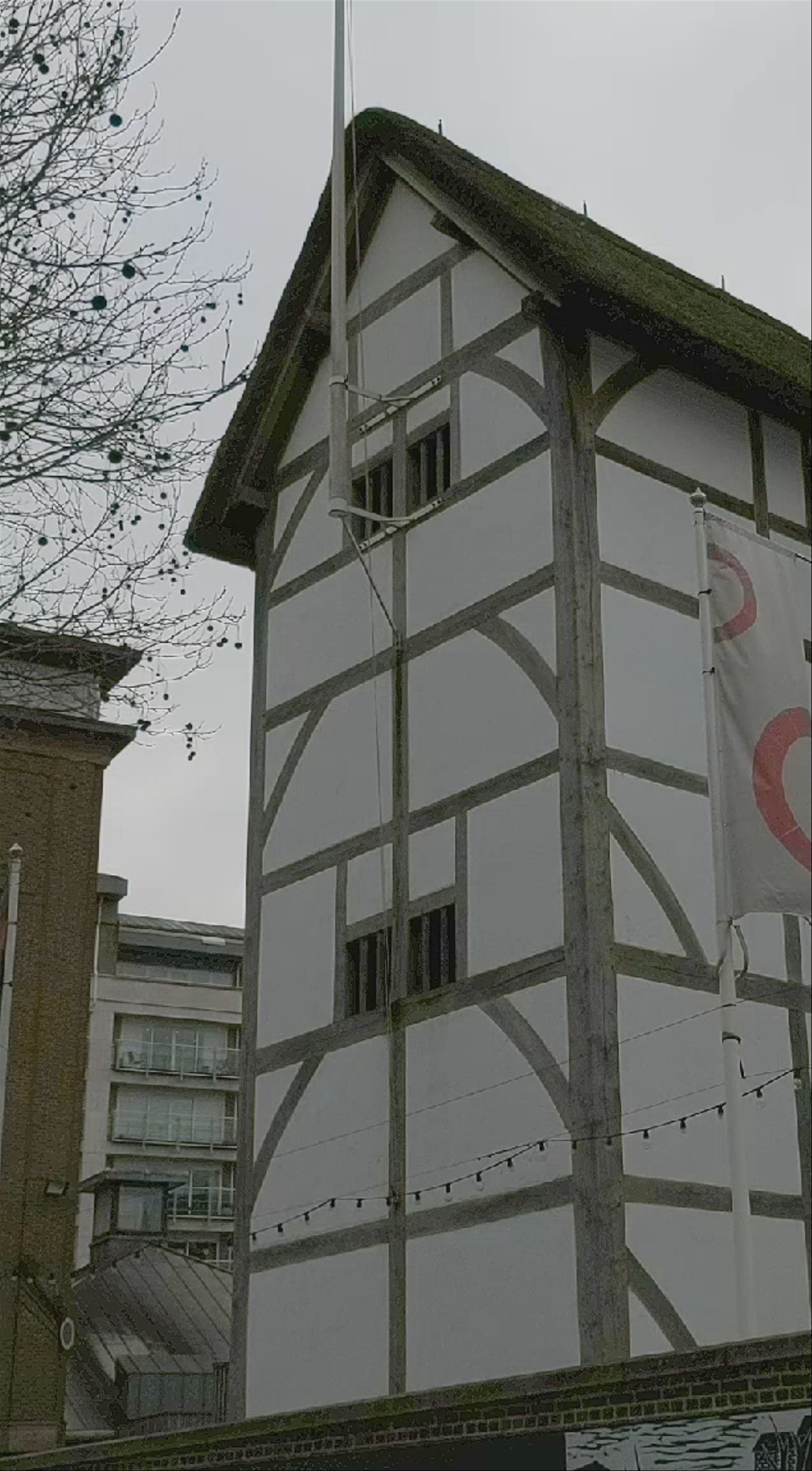 Historic Timber-Framed Building in Chorley, England