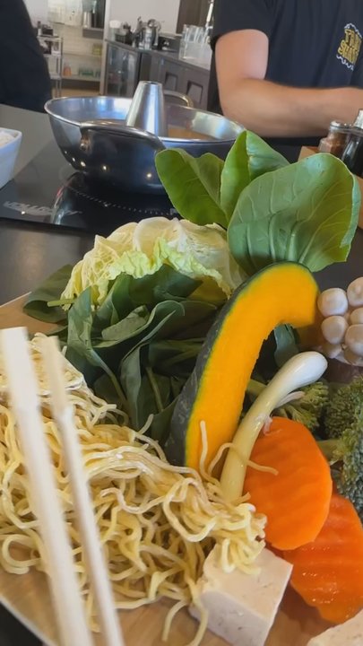 Tabu Shabu - Veggies provided with order - Japanese Near Me - Thousand Oaks, California