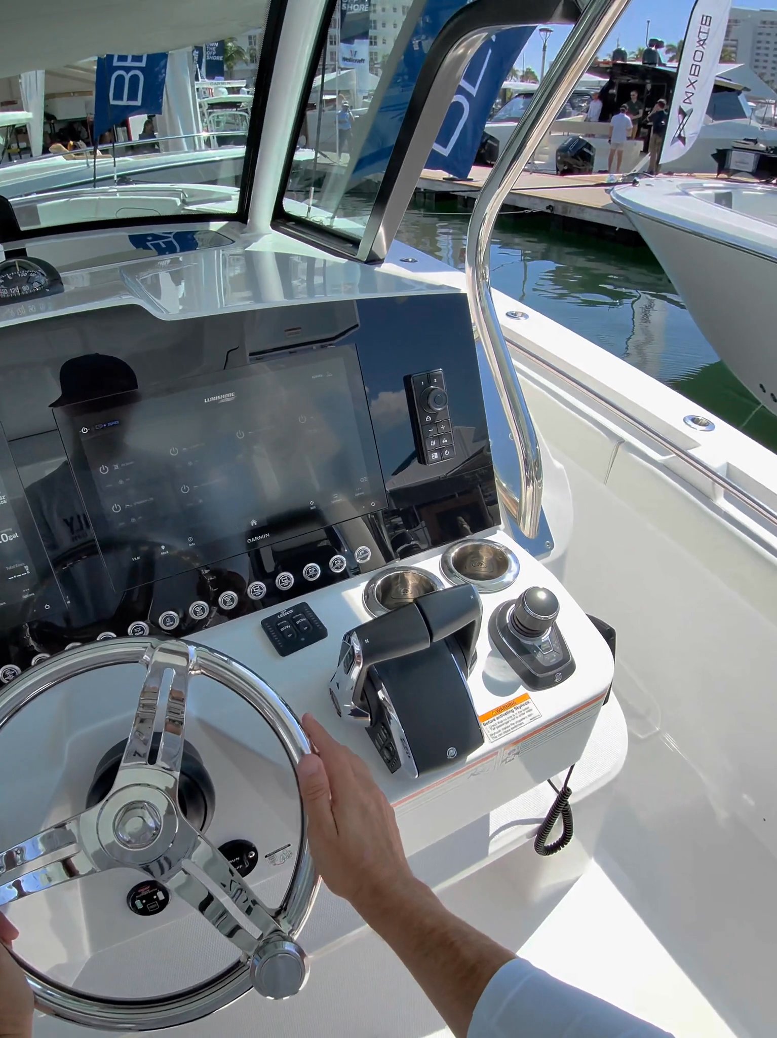 Check out this POV of the Bertram 39 at the Miami...