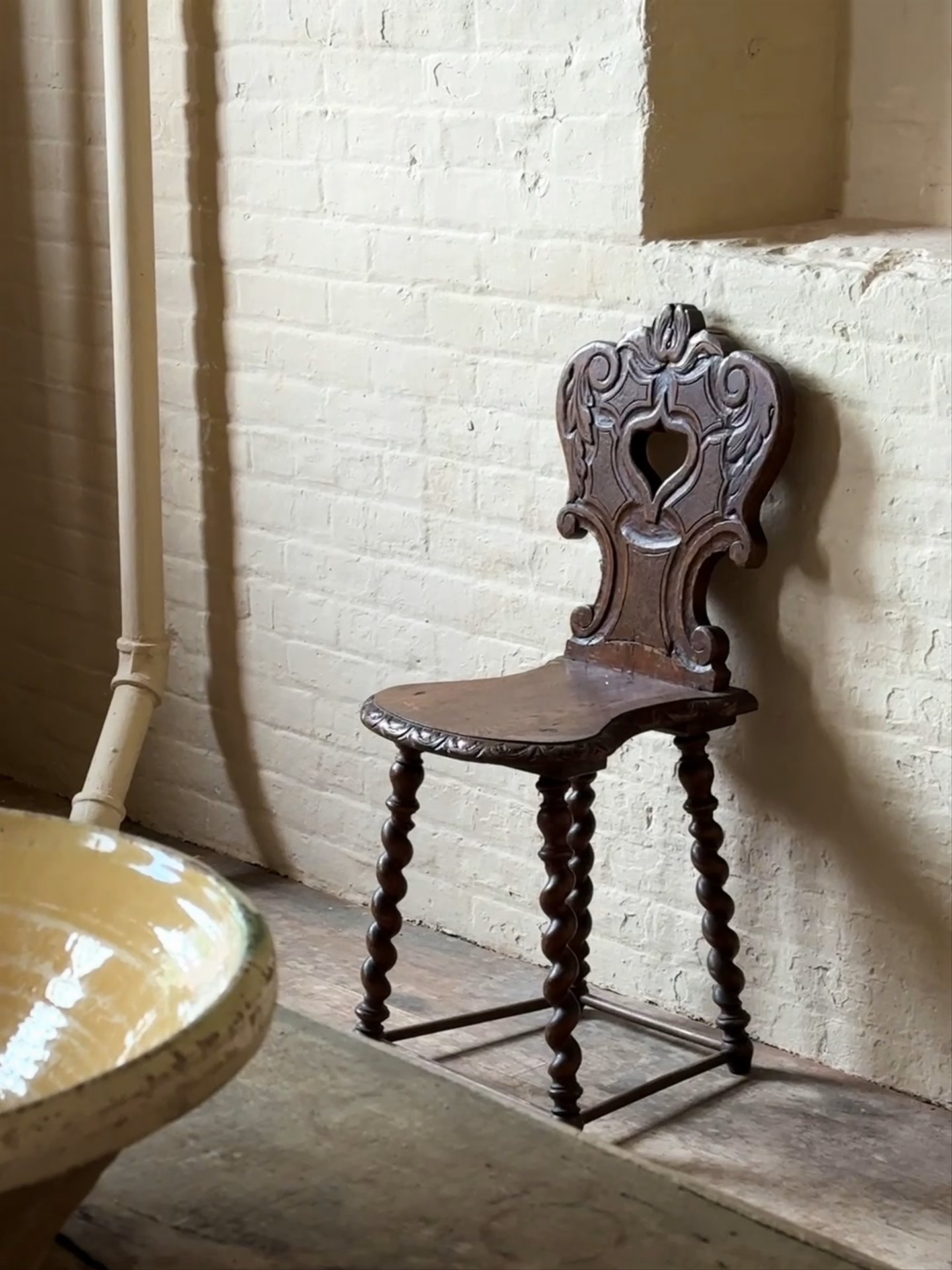 Antique Carved French Chair