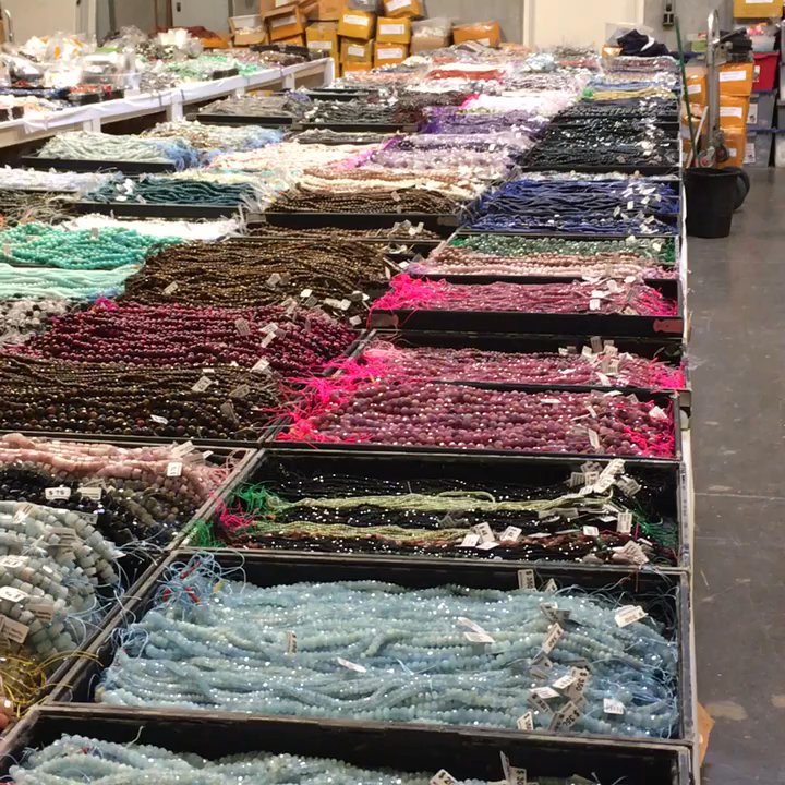 Crc Beads Shop - Inside the warehouse, so many beads! - Arts & Crafts Near Me - Fontana, California