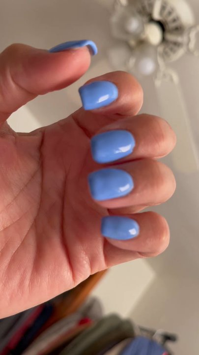 Stow Nails - This is what I got today! I wasn't satisfied. When I got home I noticed it was so thick and crappy - Nail Salons Near Me - Stow, Ohio