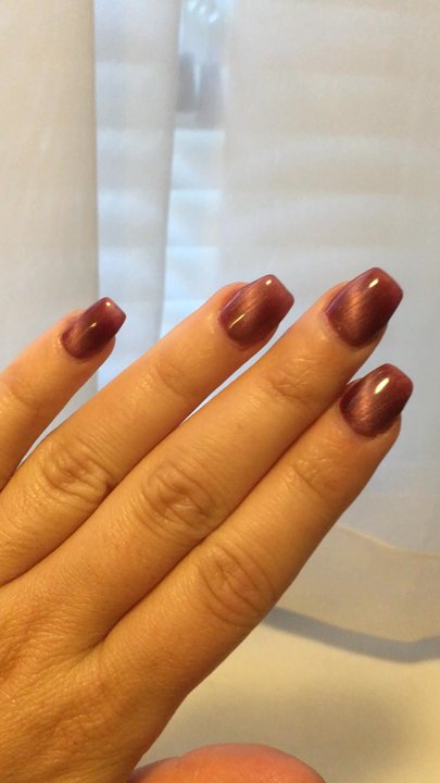 Unique Nails - Nails by Amy. Full set & cat eye gel polish. - Nail Salons Near Me - West Newton, Massachusetts