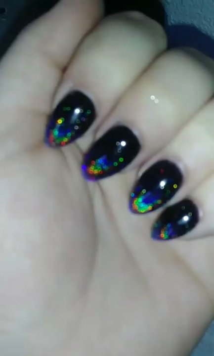 AP Nails - Holographic ombre - Nail Salons Near Me - Long Beach, California