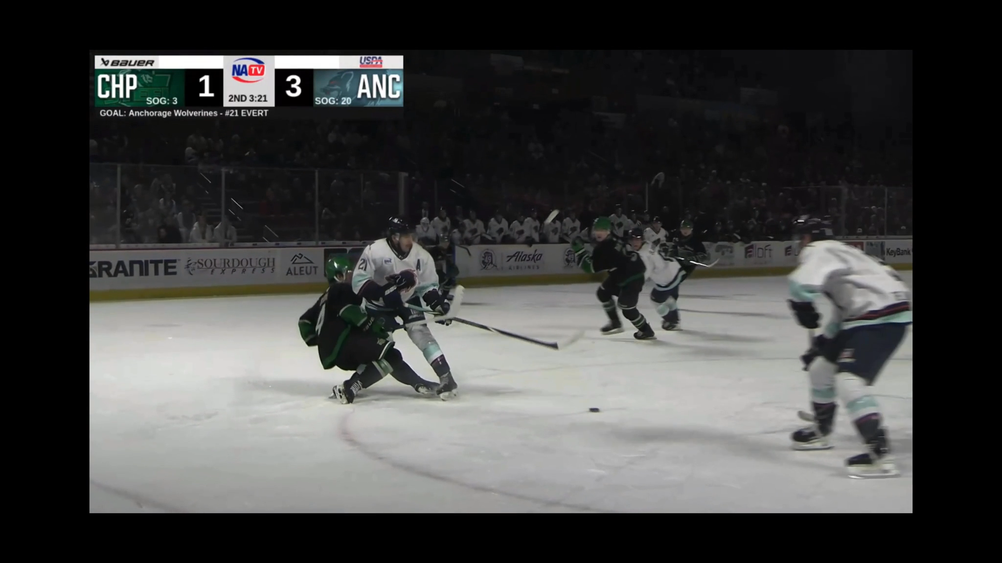 Anchorage Wolverines 25-26