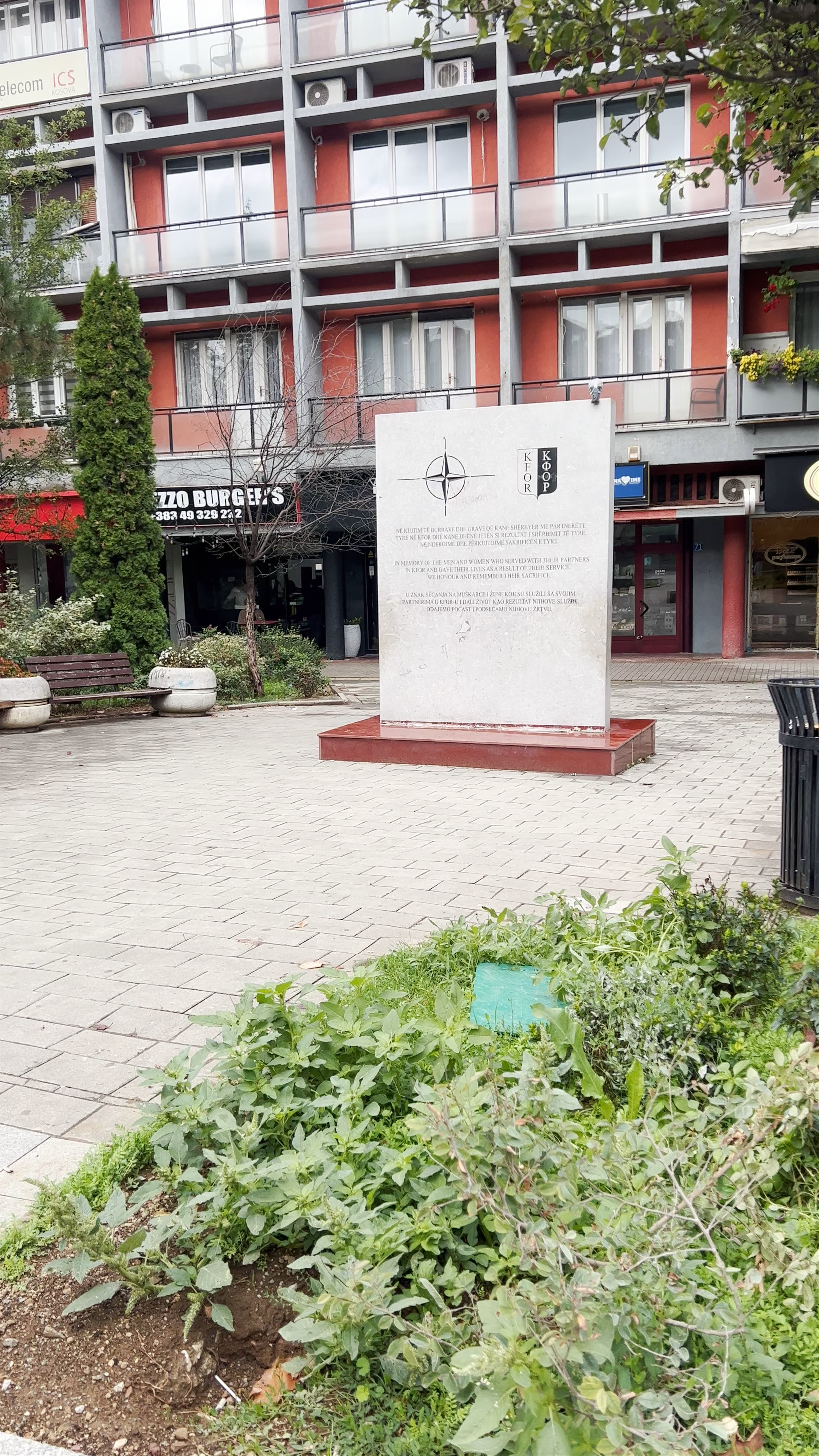 NATO - KFOR Monument