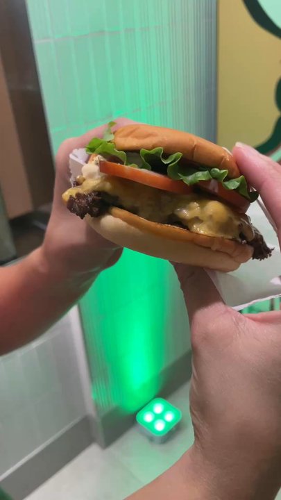 Shake Shack - Cheeseburger! - Burgers Near Me - Mississauga, Ontario