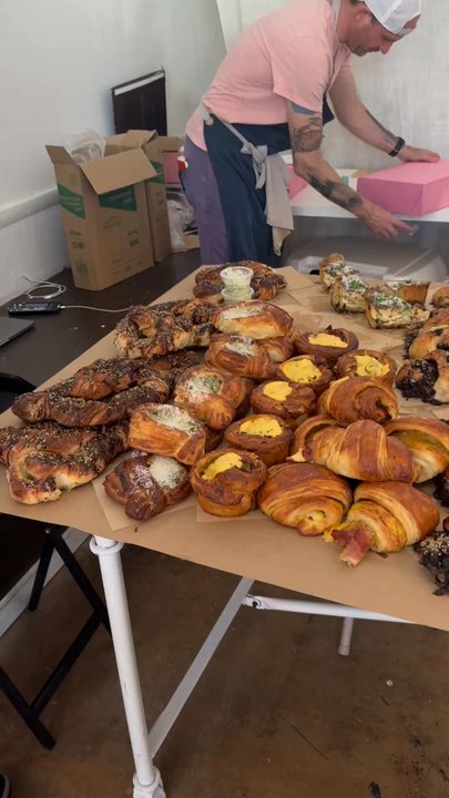 Cafe Babette - They lay them all out there! - Bakeries Near Me - Indianapolis, Indiana