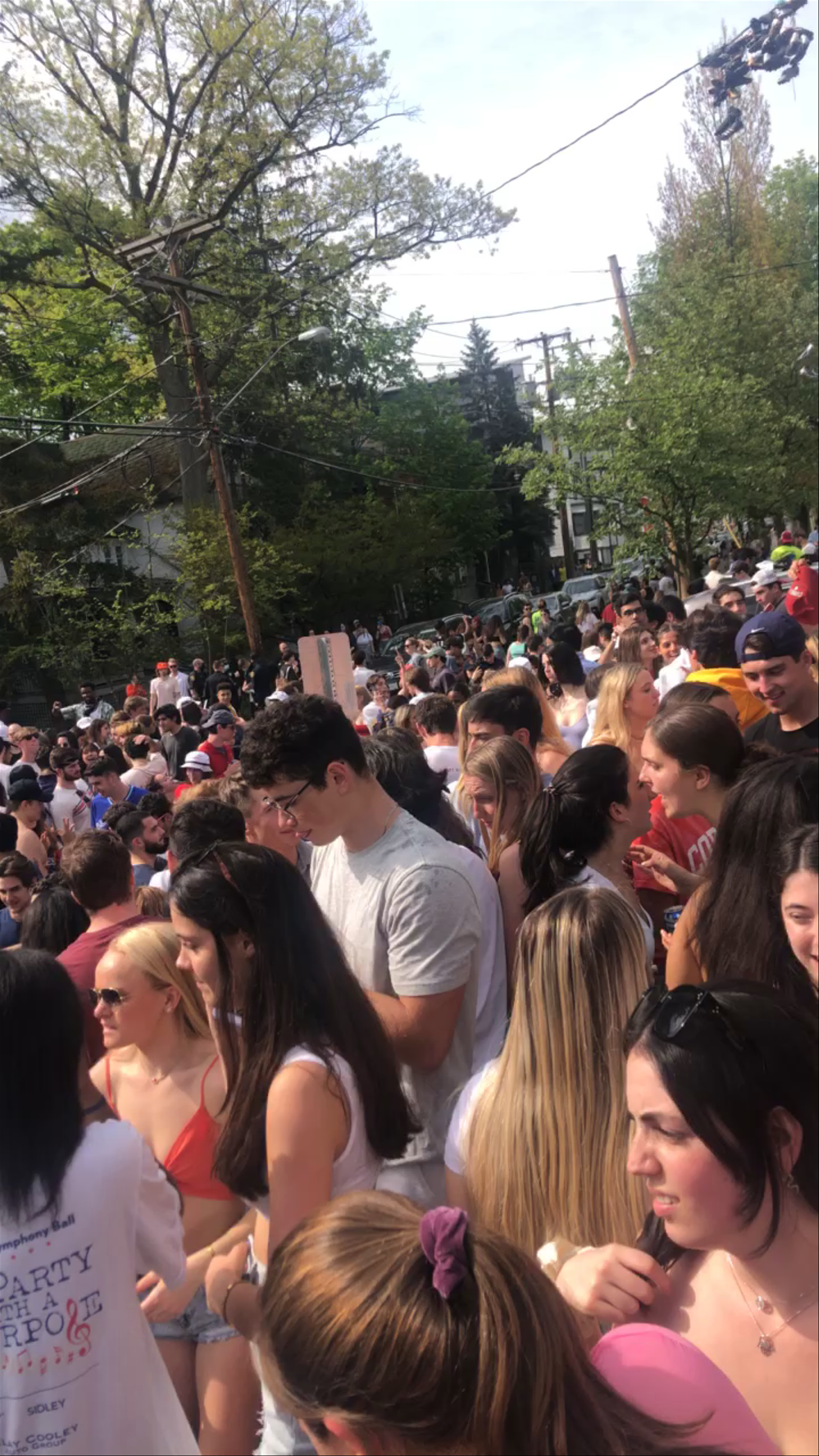 Linden Ave Street Party in Ithaca, New York