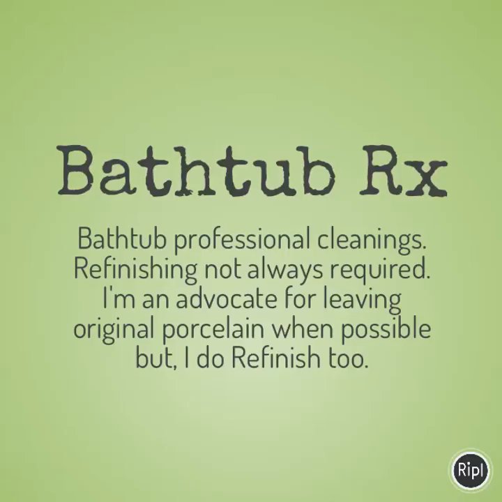 Bathtub Rx - Cleaning alone may be all you need. - Refinishing Services Near Me - Norwalk, Connecticut