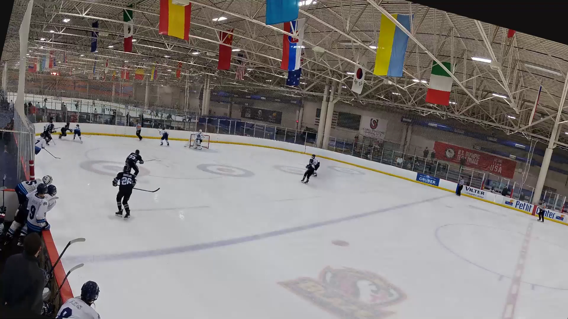 Finnegan Schmidt: Shot Block and Winning Puck Battle