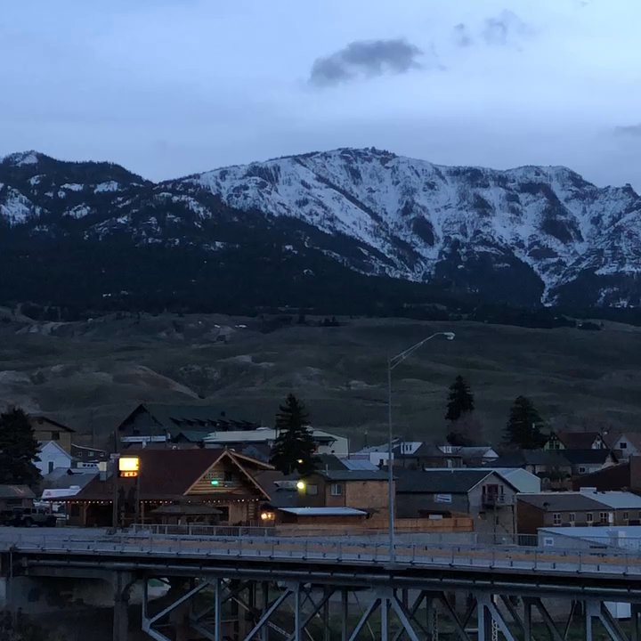 Absaroka Lodge - Room 233 view. - Hotels Near Me - Gardiner, Montana