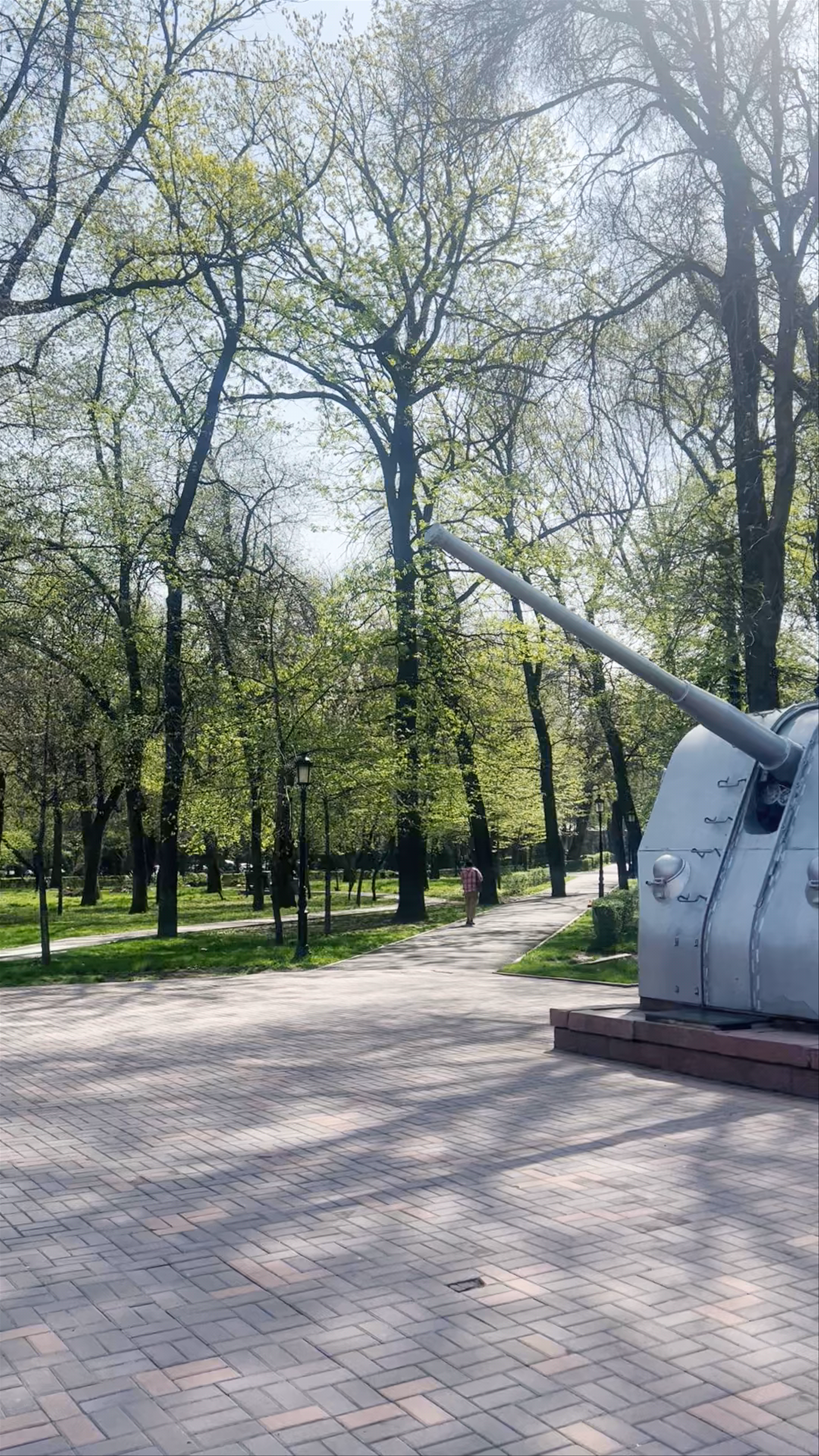 Ship gun from the cruiser "Kirov"