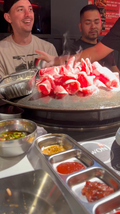 Won KBBQ - Bbq in the middle of table - Korean Near Me - Commack, New York