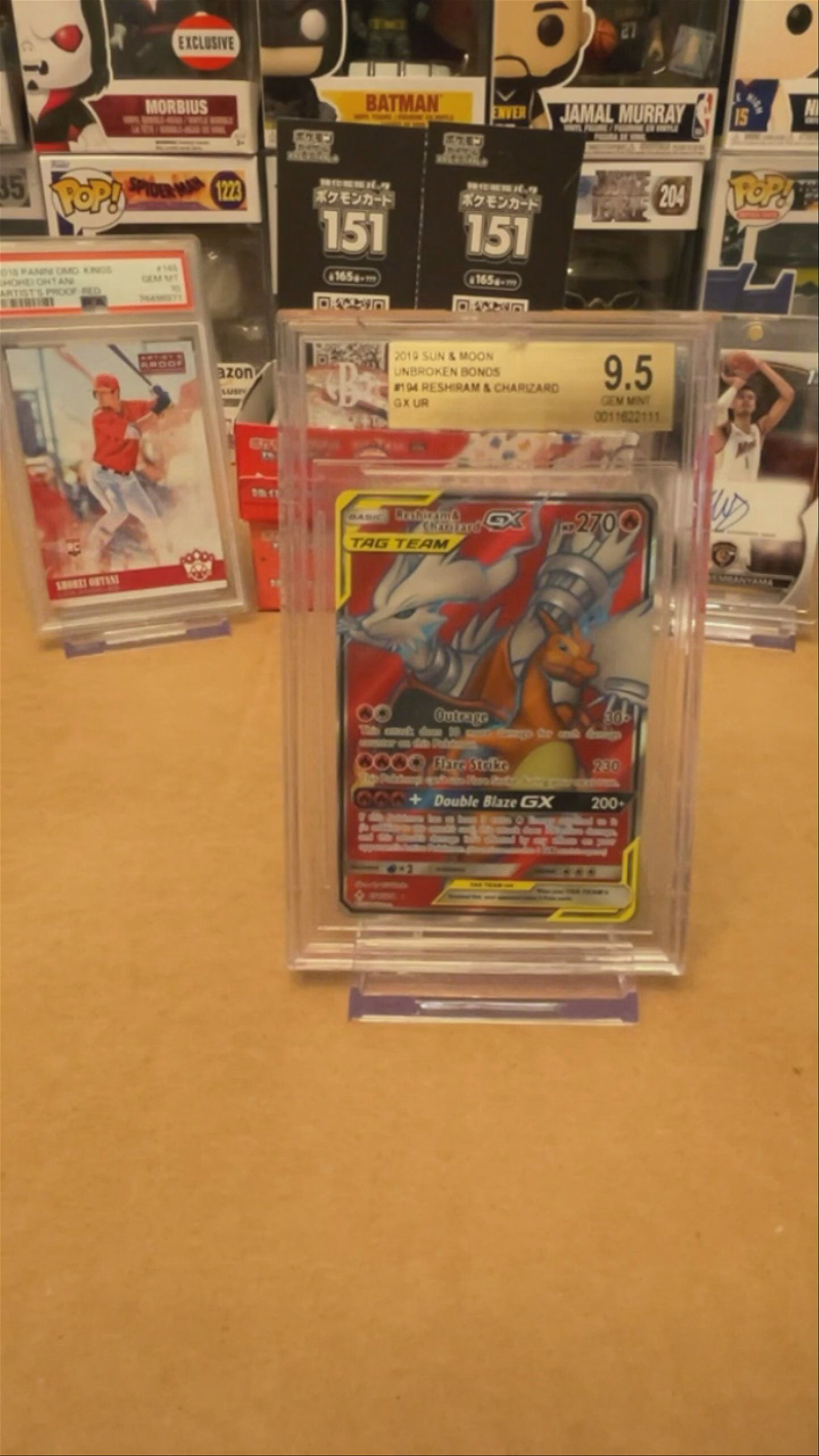 CHARIZARD & RESHIRAM GX TAG TEAM BGS 9.5 🔥🔥🔥
