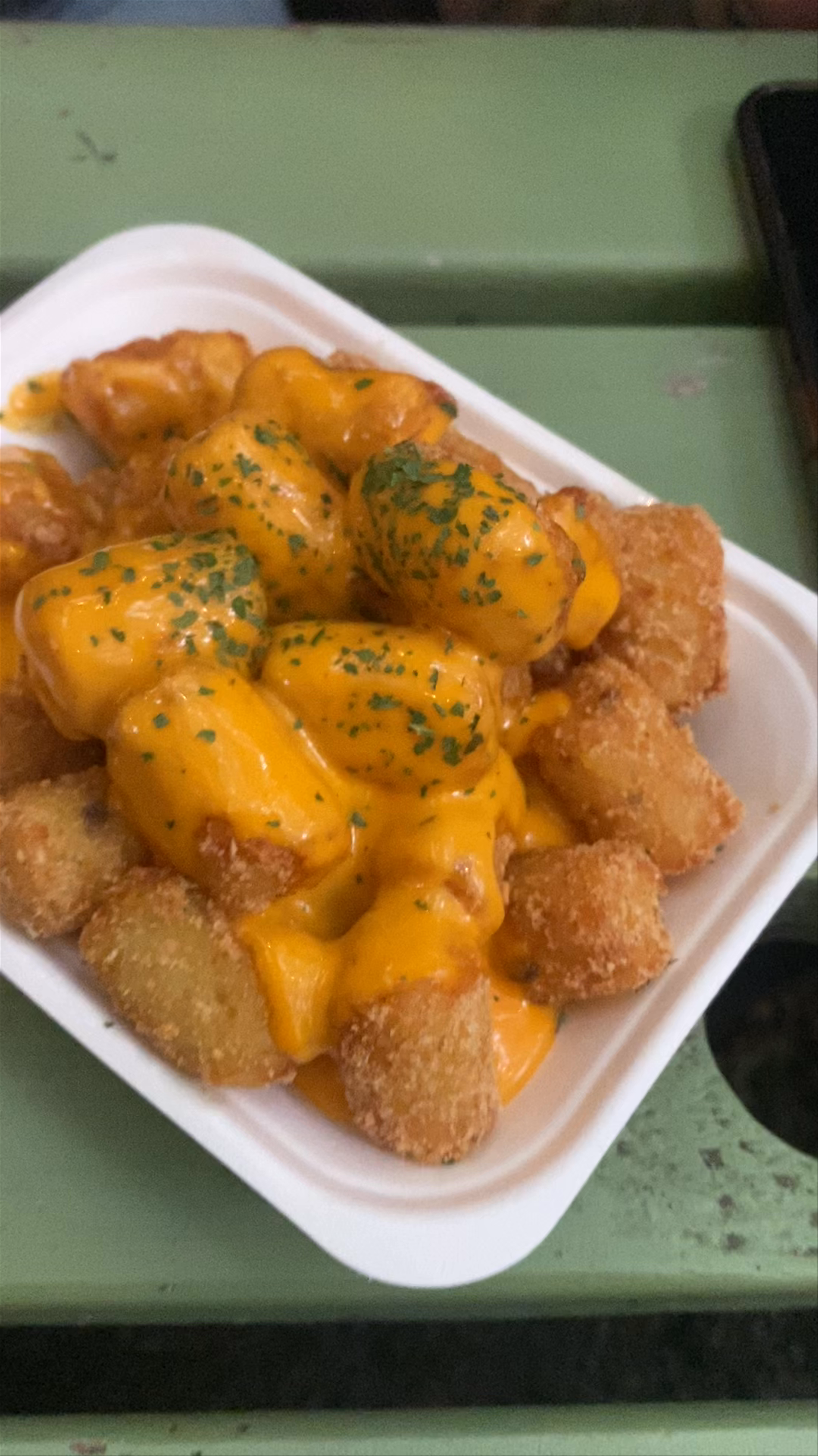 Cheesy Tater Tots at Mala, Dale Street - Manchester's Cozy Hidden Gem