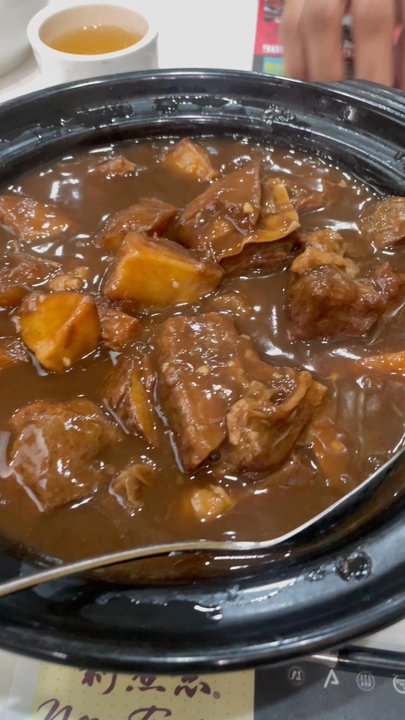 New Fusion - Beef & Potato in a Clay Pot super gooooood!!!!! - Asian Fusion Near Me - Arcadia, California