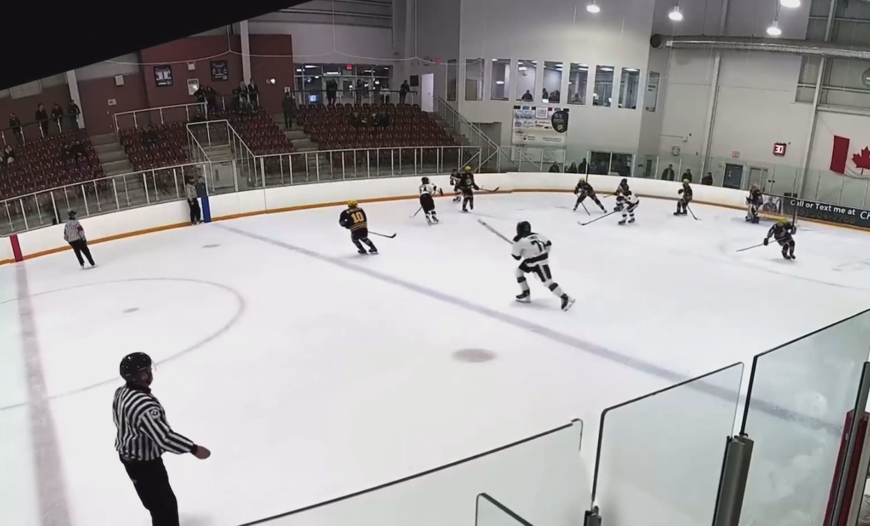 Malachi Tinker: Key Defensive Play & Back Check to stop a scoring opportunity