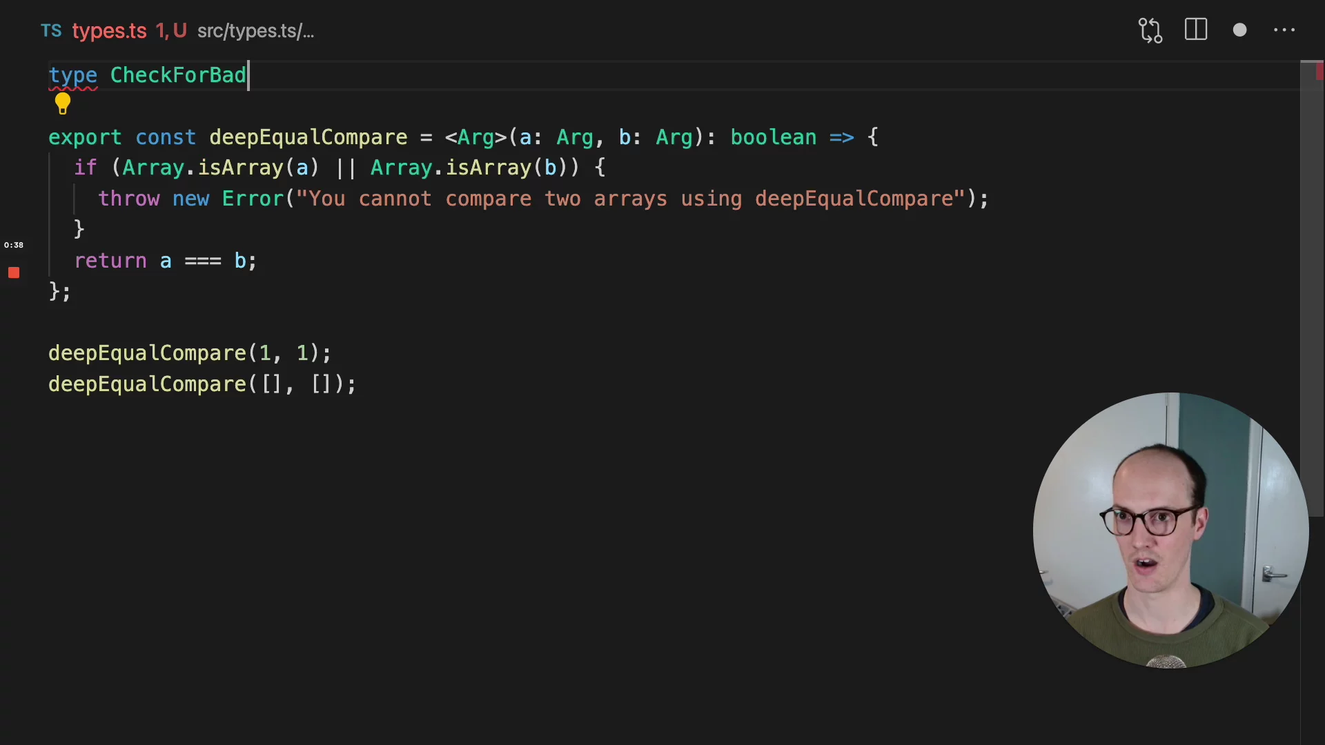 Throw detailed error messages for type checks | Total TypeScript