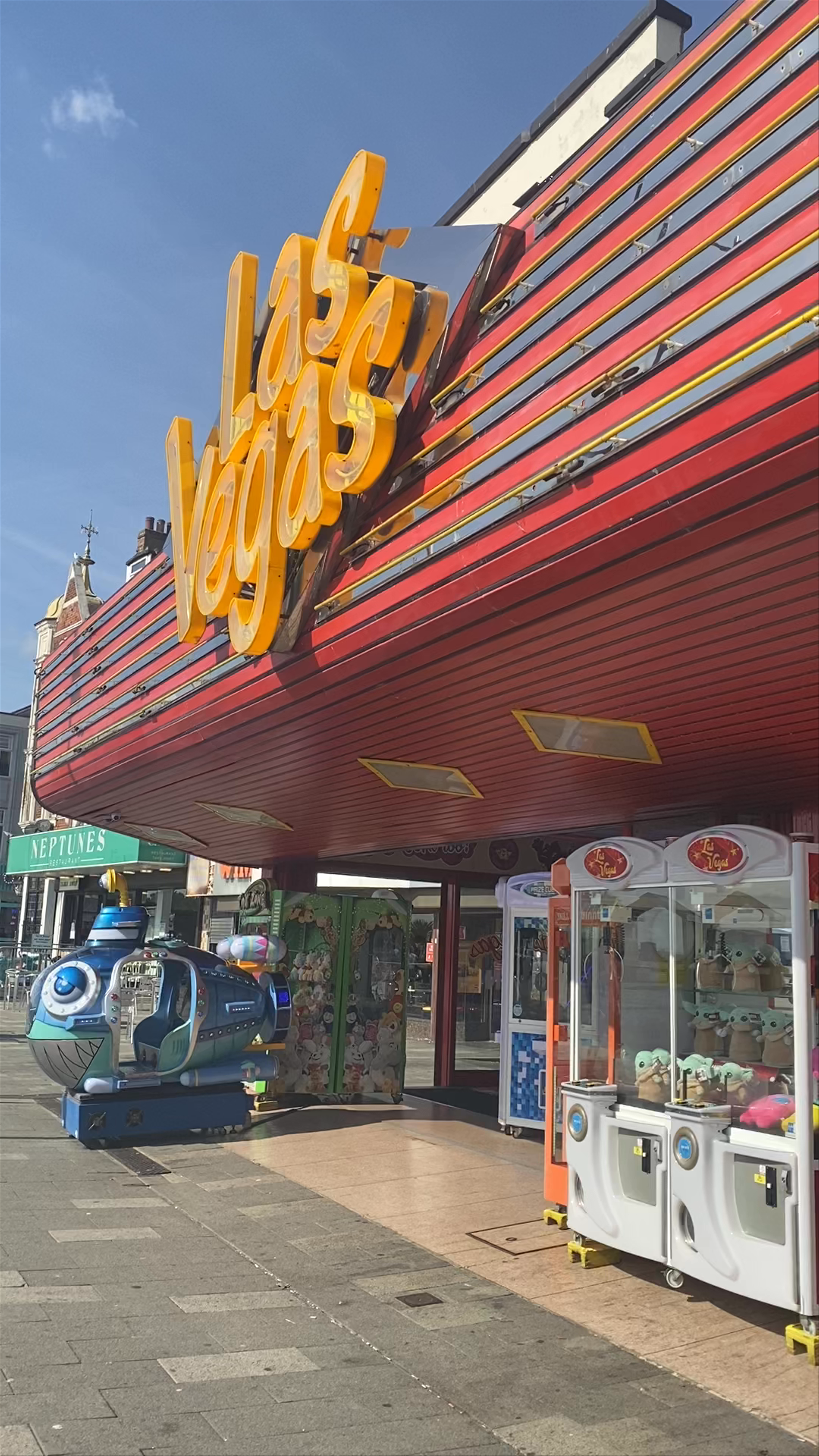 Las Vegas Amusement Arcade on Marine Parade, Southend-on-Sea