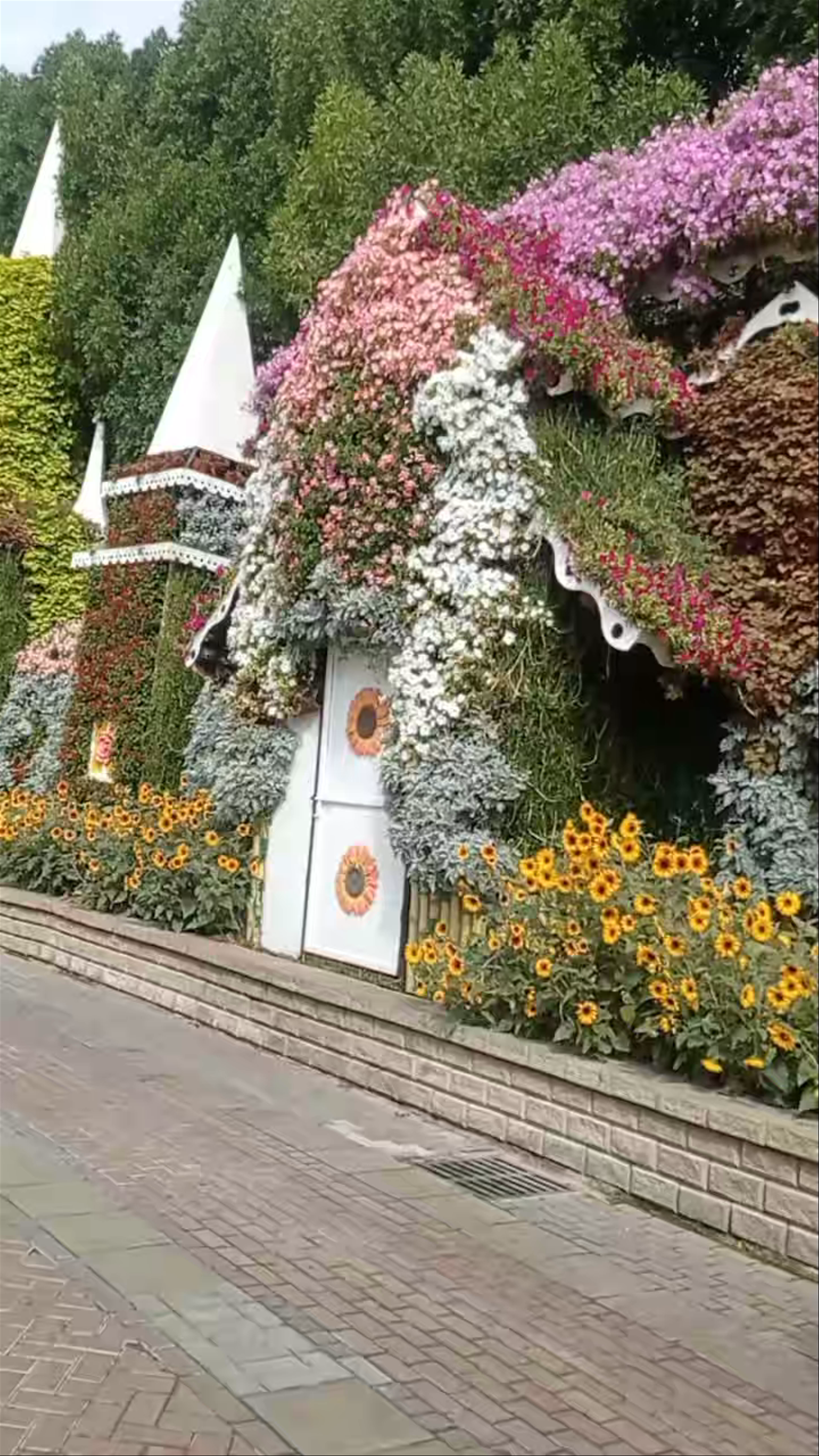 Smurfs Village Floral Fantasy at Miracle Garden Dubai