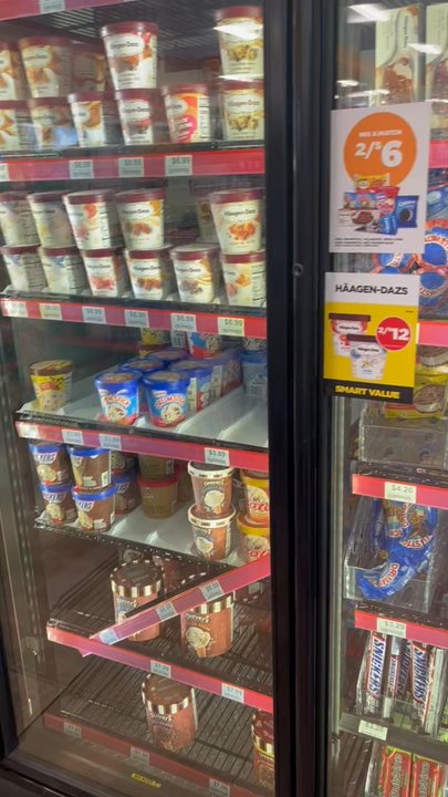 Circle K - Went to get some ice cream and just found this very comical that one of the fridges was totally frozen over. - Convenience Stores Near Me - Colorado Springs, Colorado