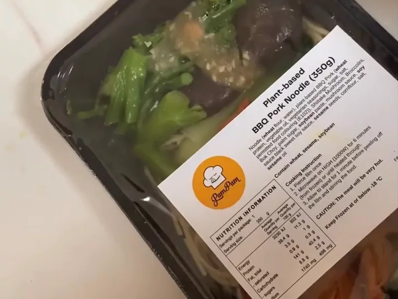 Plant-based Asian meals