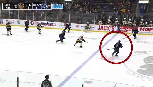 Kieran Riley's Evasive Skating & First Pass Highlights vs Bulldogs