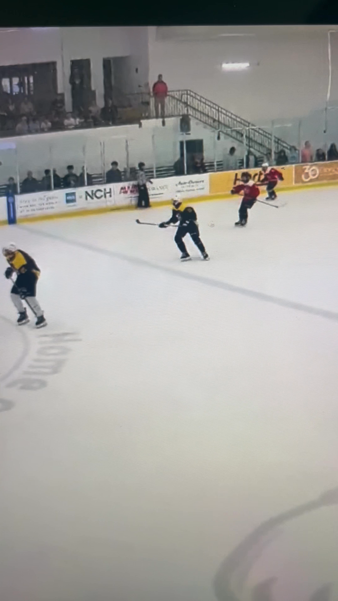 Forecheck then a goal