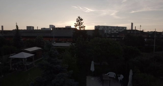 Sunset in Basel