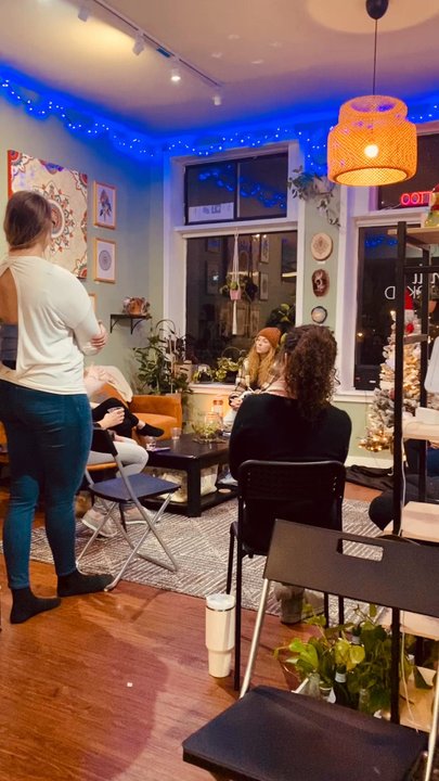 Mehndi and Marked - The Beauty Boost Indy. Being lead by Ada in meditation and body positivity exercises and discussions. - Tattoo Near Me - Indianapolis, Indiana
