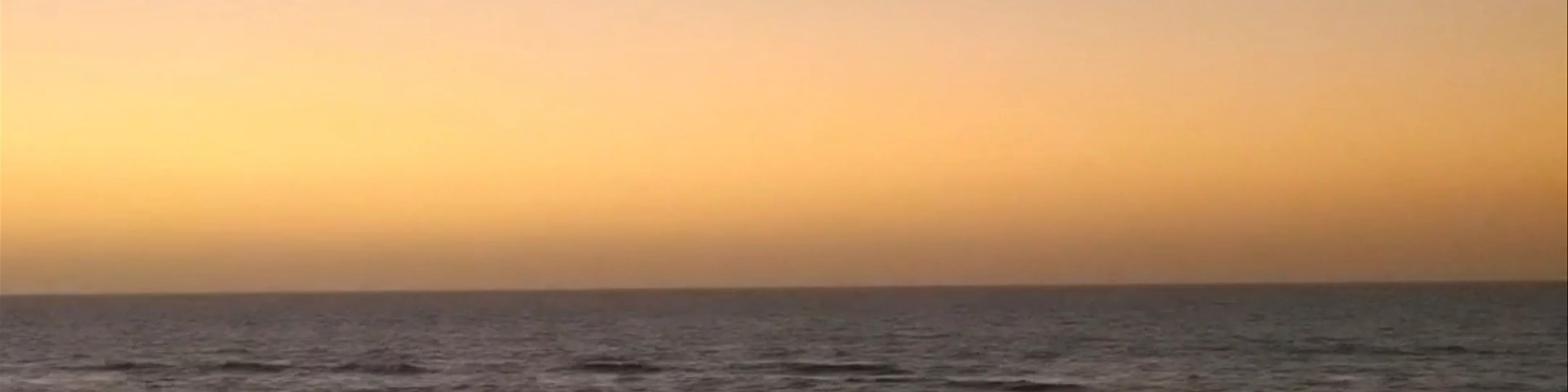 Sunset at Hatzuk Beach, Tel Aviv