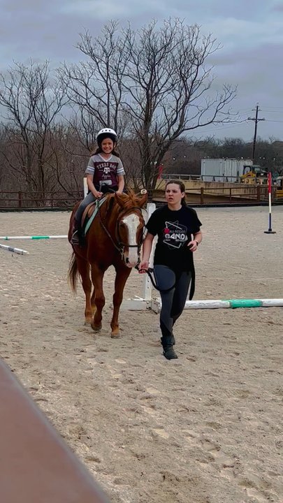 Windmill Stables - Singing happy birthday to the birthday girl! - Horseback Riding Near Me - Richardson, Texas