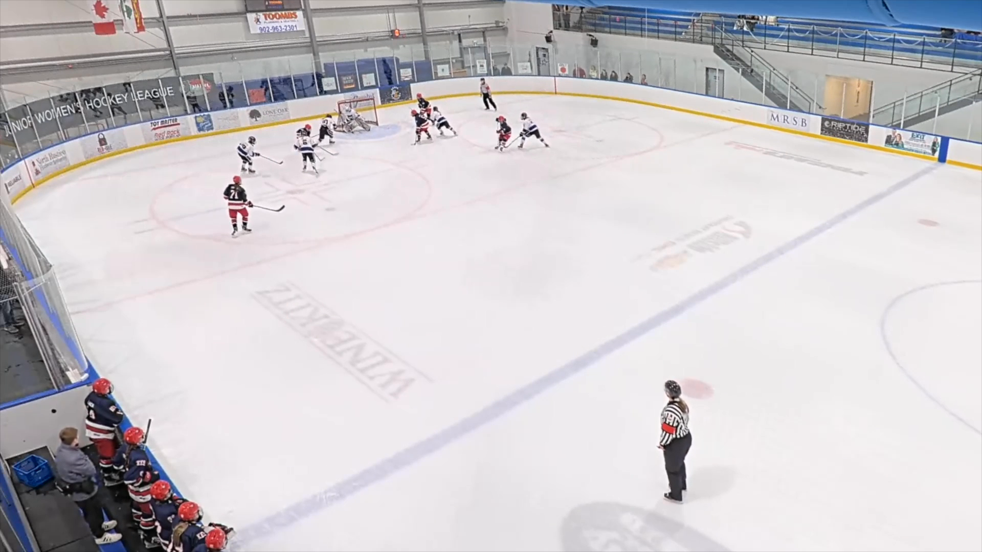 Alice Laventure's Highlight Goal at JWHL PEI Showcase
