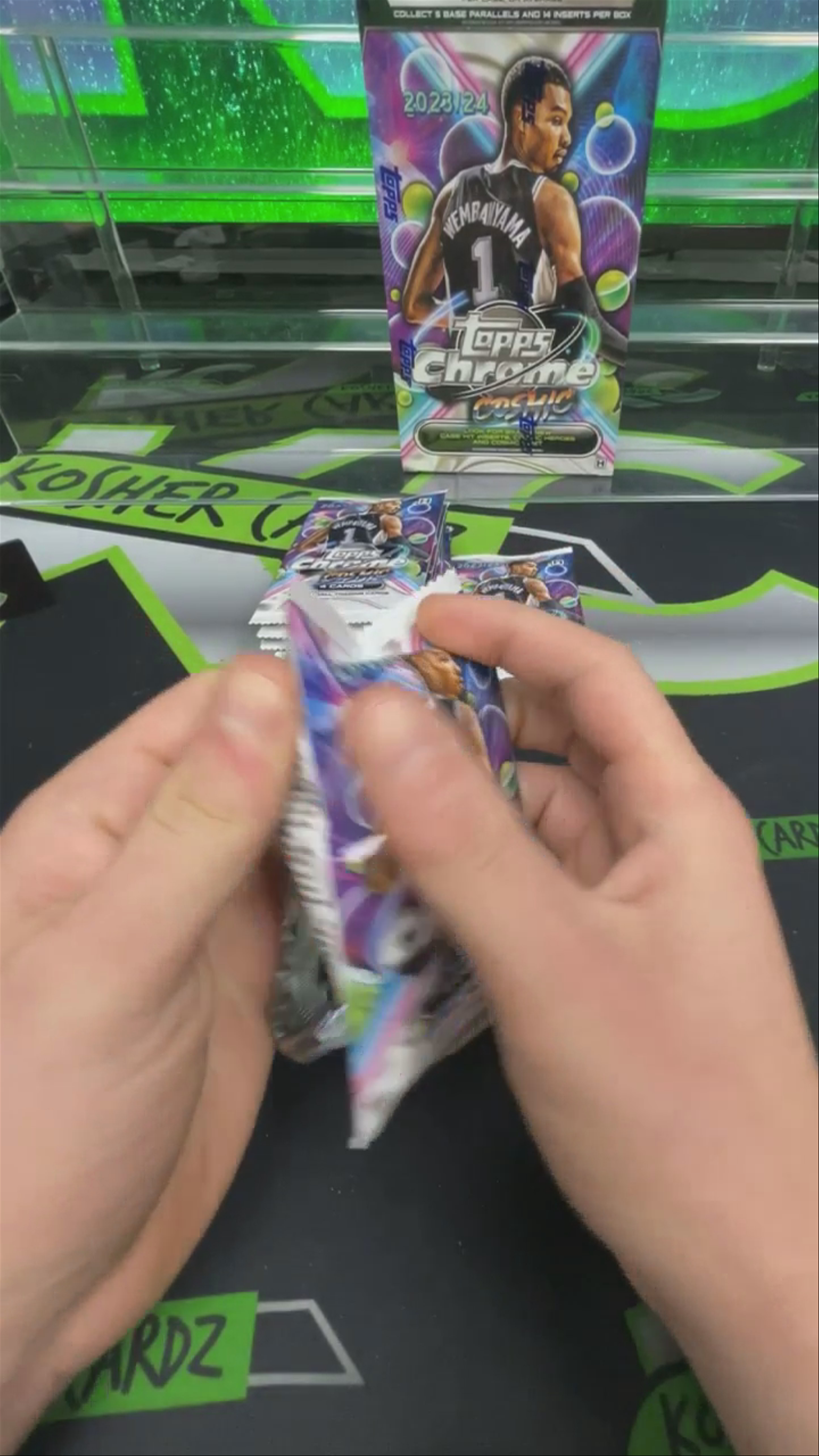 Topps Chrome Cosmic Breaks w/ Singer & Torres!! 