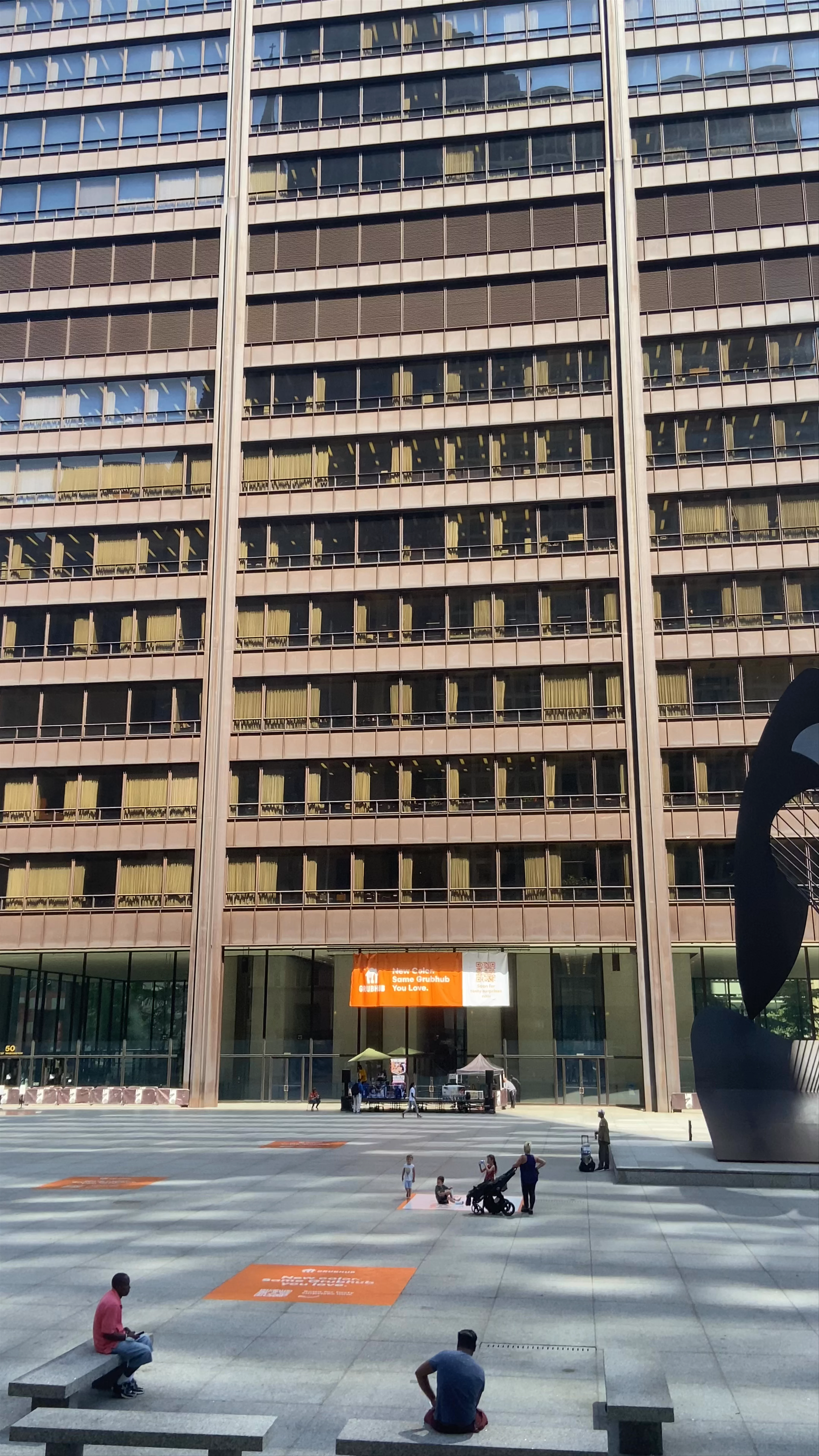 Untitled by Picasso, West Washington Street, Chicago, IL, USA