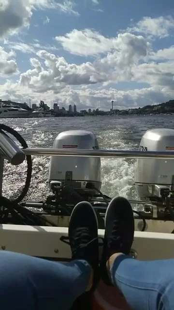 Lake Union boat ride 
