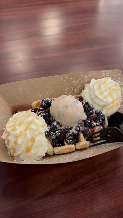 Cousteau's Waffle & Milkshake Bar  - Waffles Near Me - St. Augustine Beach, Florida