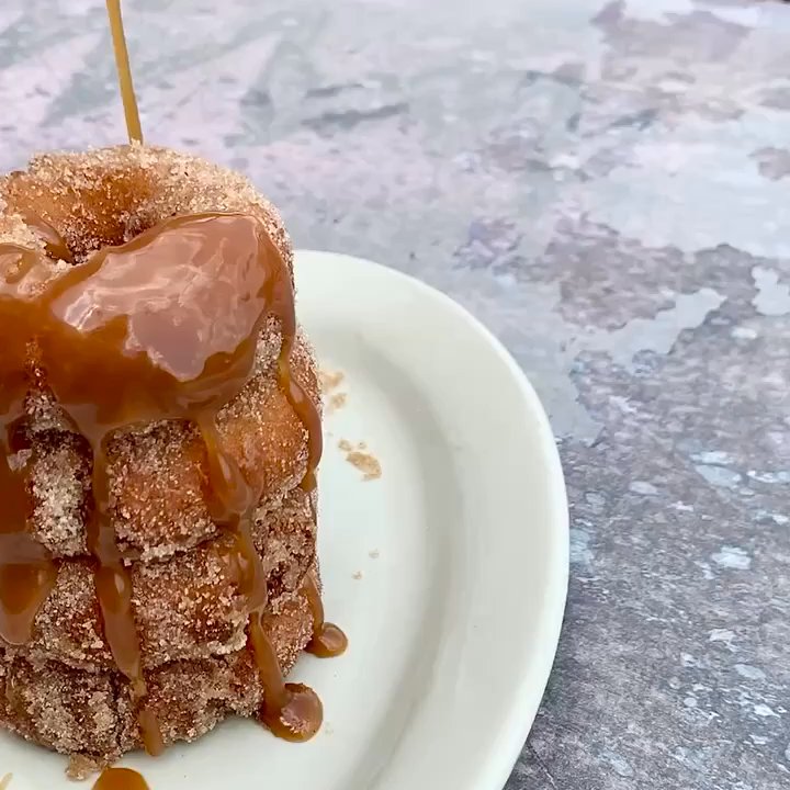 The Toasted Yolk Cafe - Donuts Churro Style (@Prettygirleatshouston) - Breakfast & Brunch Near Me - Spring, Texas