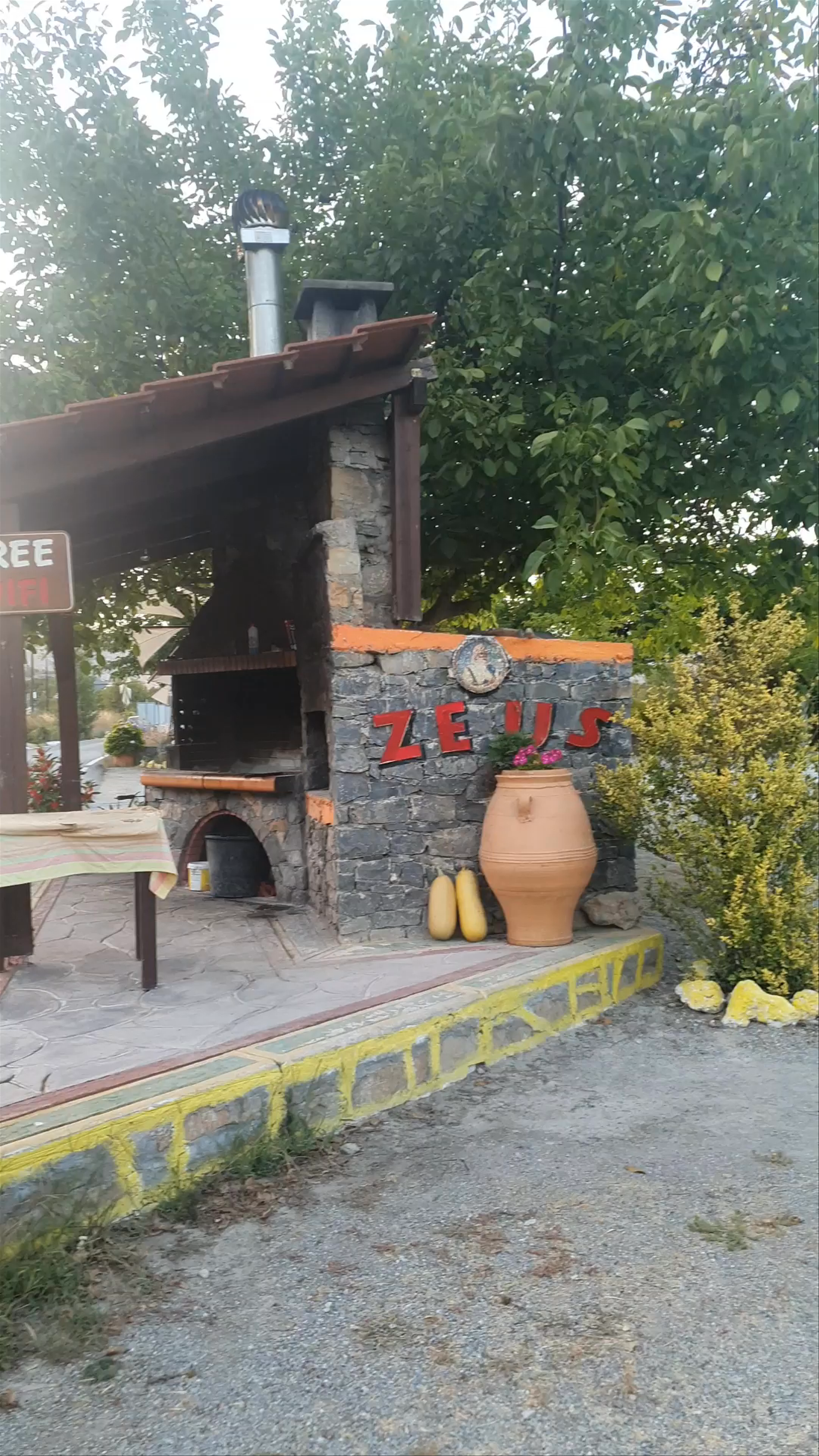 Taverna Zeus Garden: A Relaxing Greek Countryside Escape