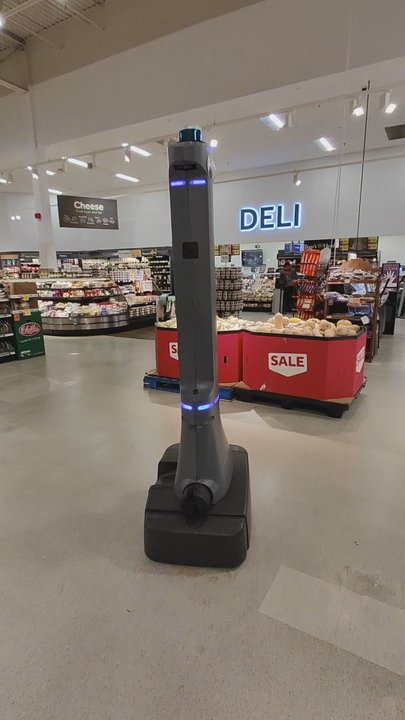 Stop & Shop - Not sure what this robot is supposed to do - Grocery Near Me - Rocky Point, New York