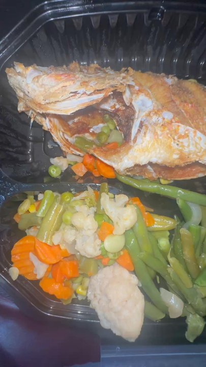 El Gran Pollo - Red snapper meal. Without scales removed. Barely ate much of it. - Peruvian Near Me - Rossville, Maryland