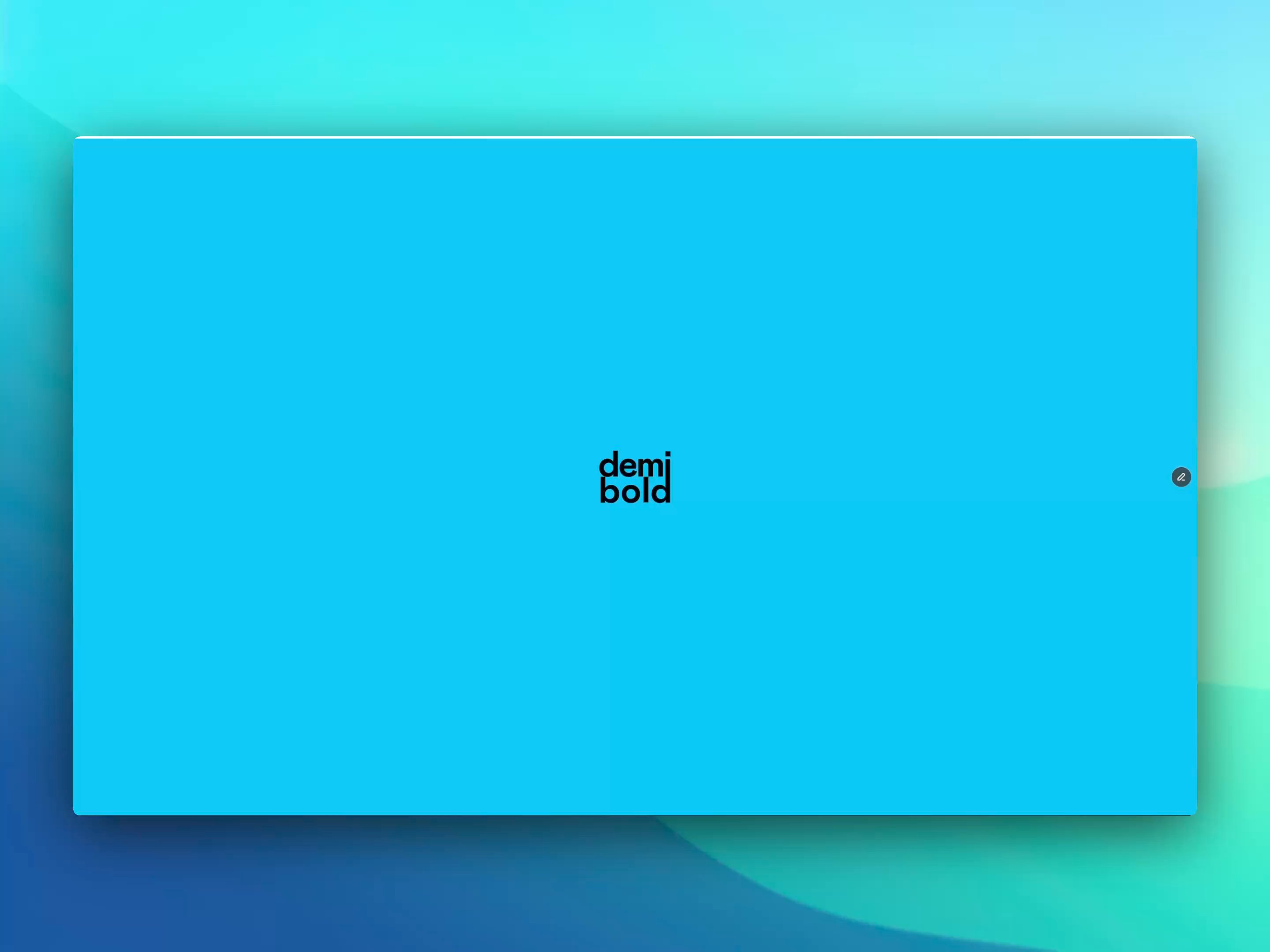 Demibold