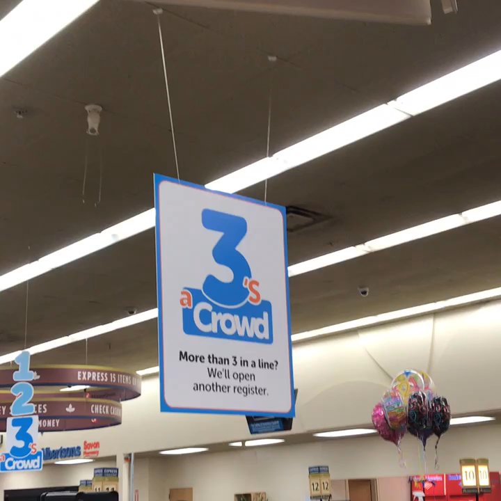 Albertsons - 3's a crowd ??? FALSE ADVERTISEMENT - Grocery Near Me - Spring Valley, California