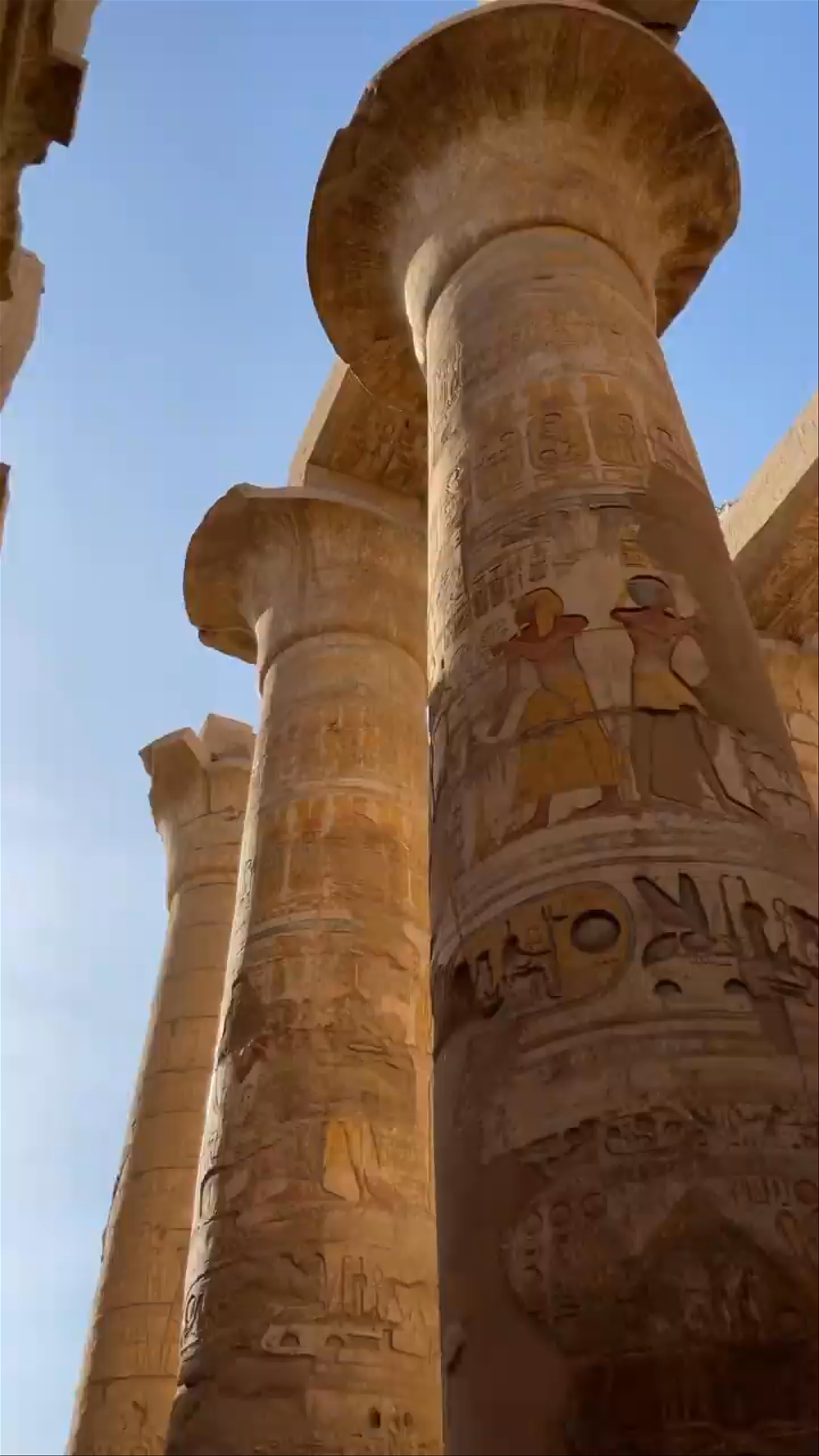 Karnak Temple Entrance: Majestic Ancient Pillars in Luxor