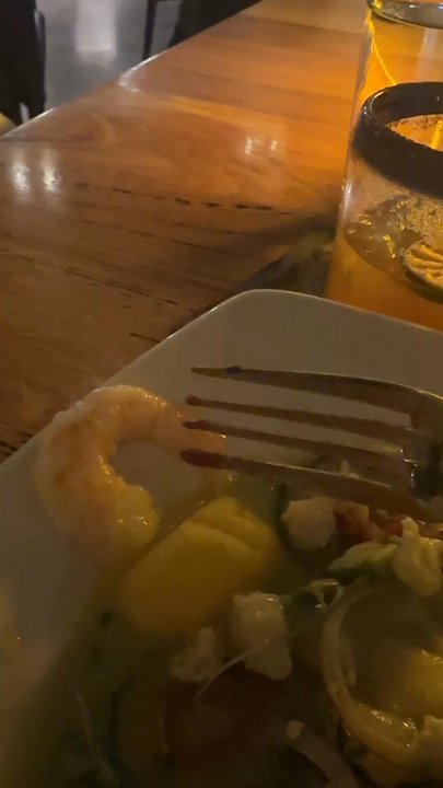 Mole Mexican Kitchen - Rock hard frozen scallop - Mexican Near Me - Palm Desert, California